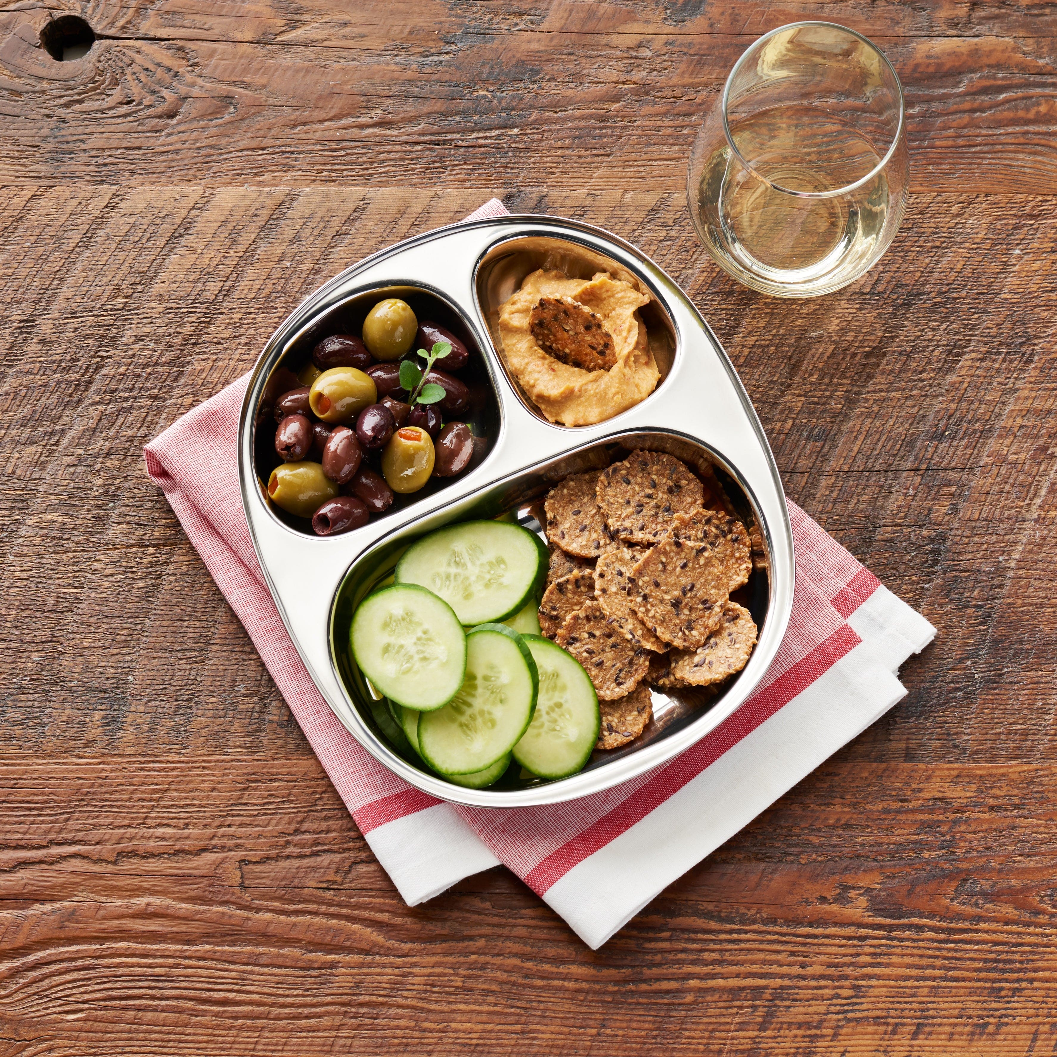 Oval Section plate - small