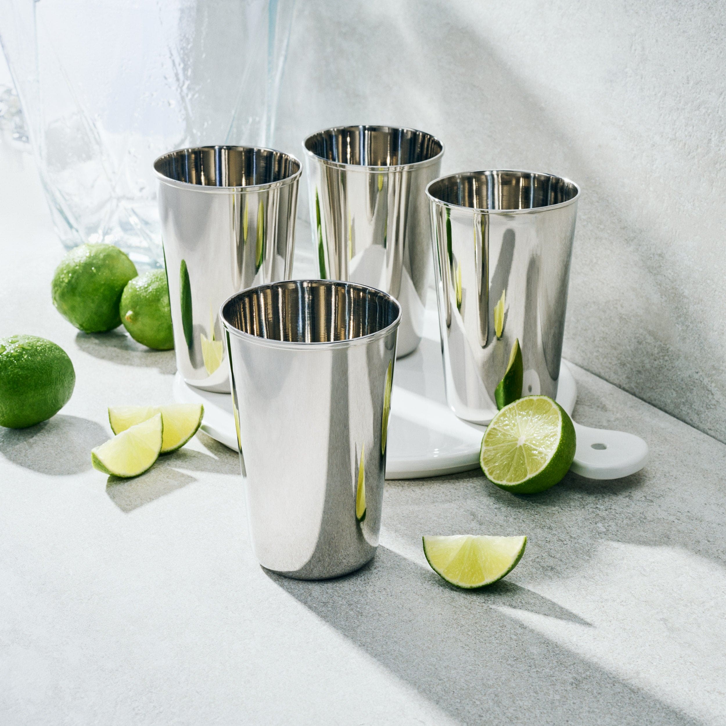 Stainless Steel Cups (300 mL)