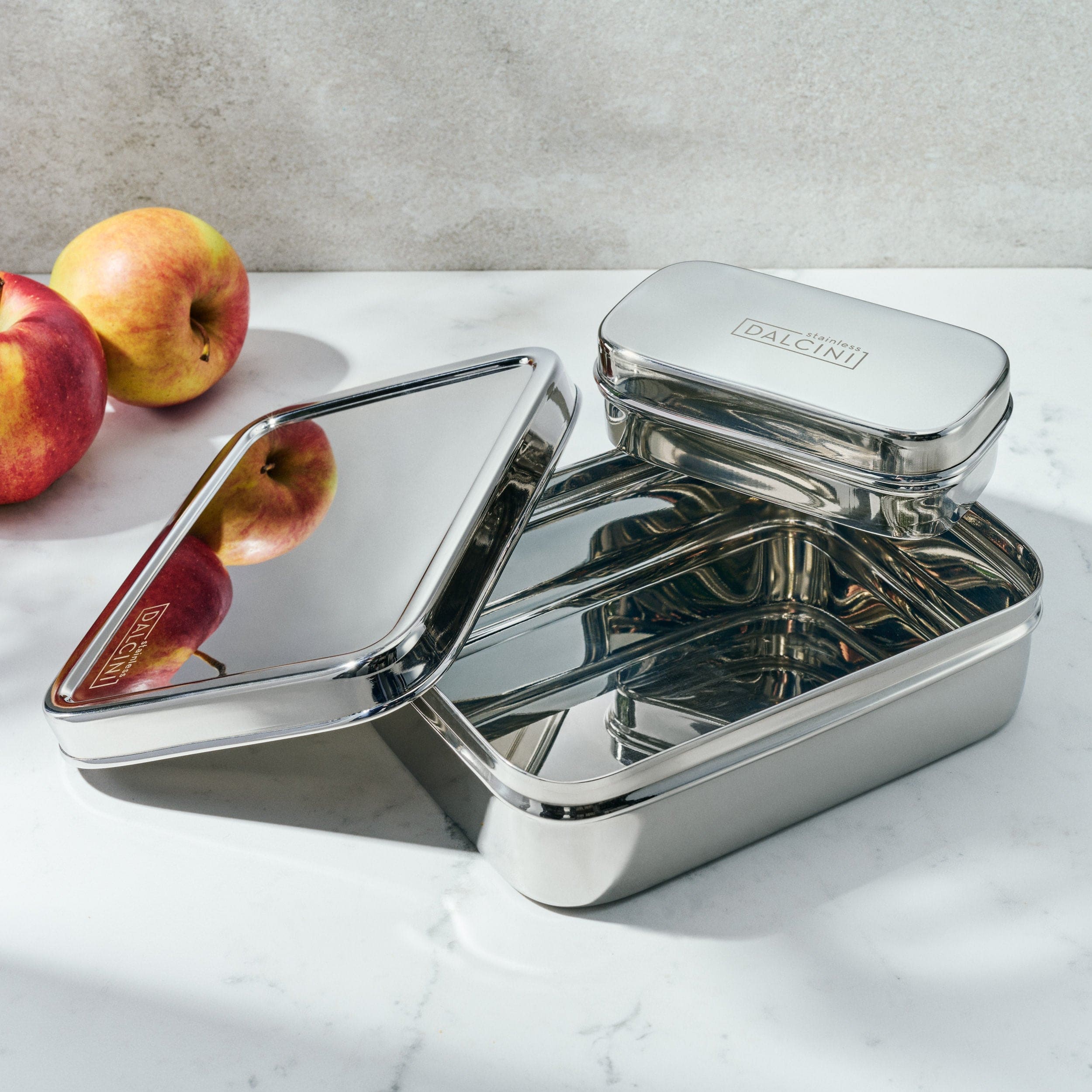 Stainless Steel Lunch Set - 2 piece Combo | DALCINI Stainless