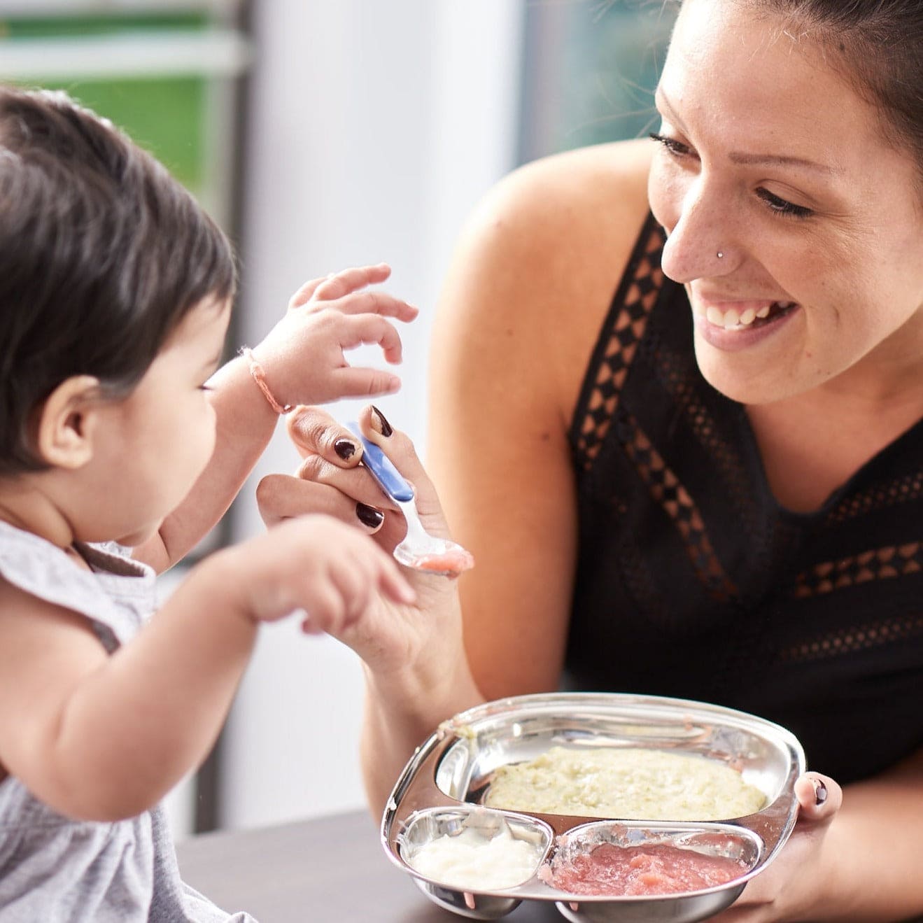 Oval Section plate - small