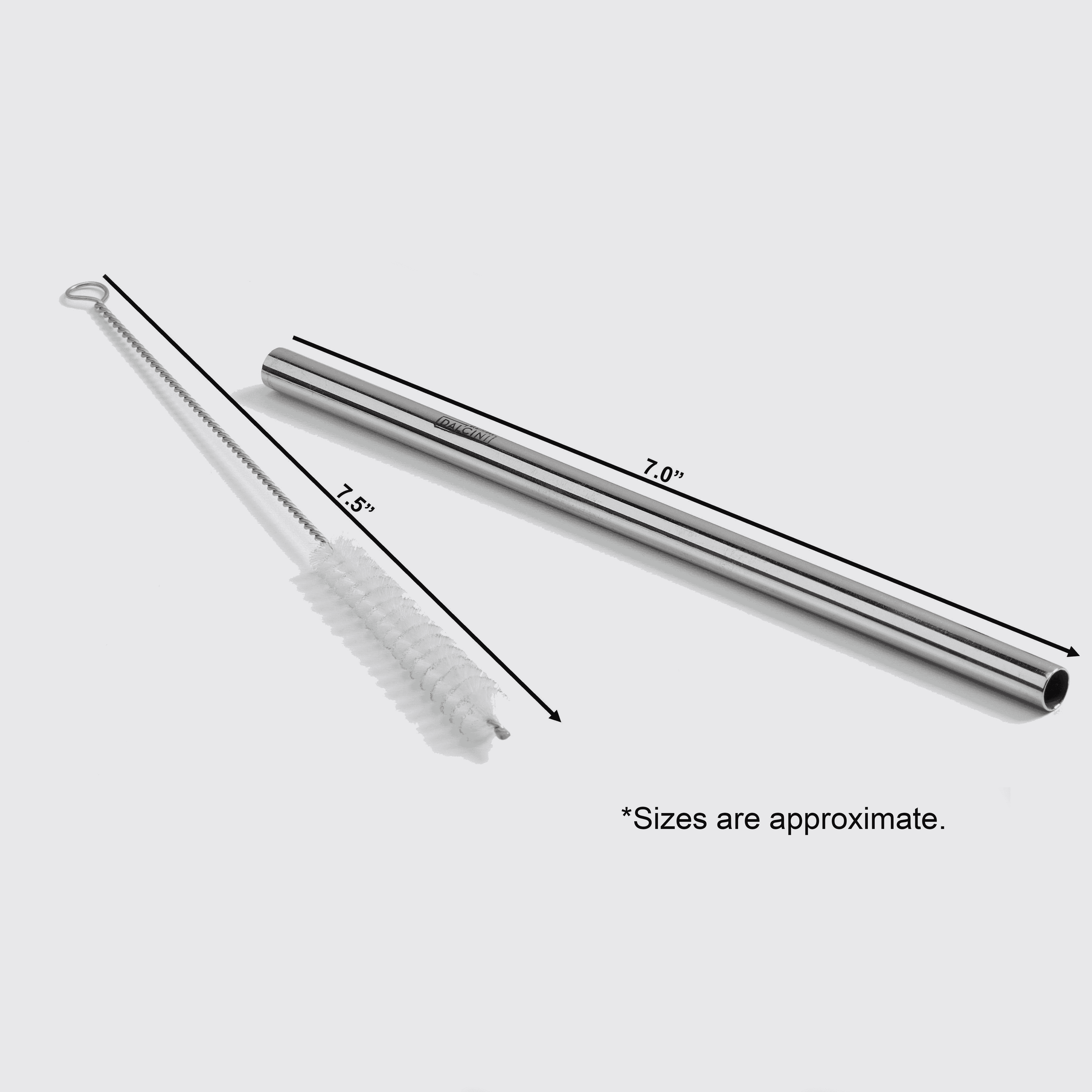 5-Piece Straw Set | Stainless Steel Straws Multi-Pack
