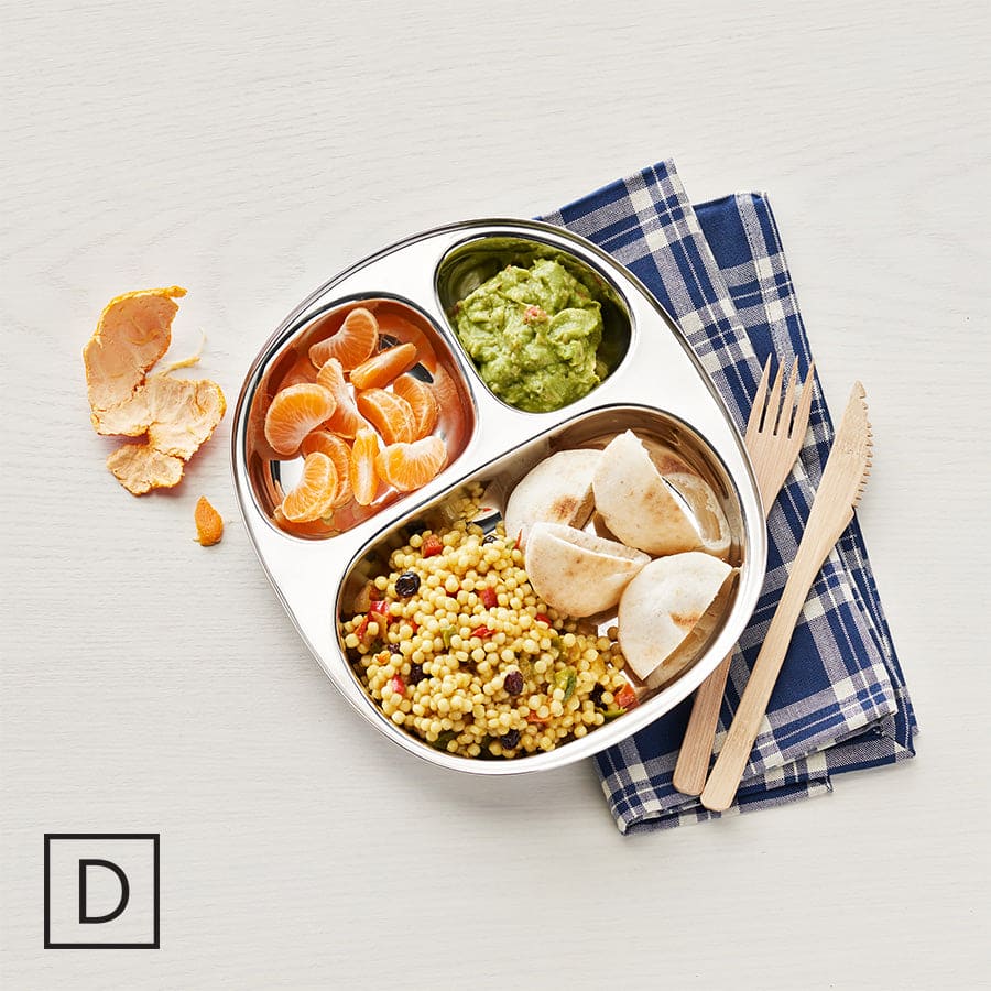 Oval Section plate - small