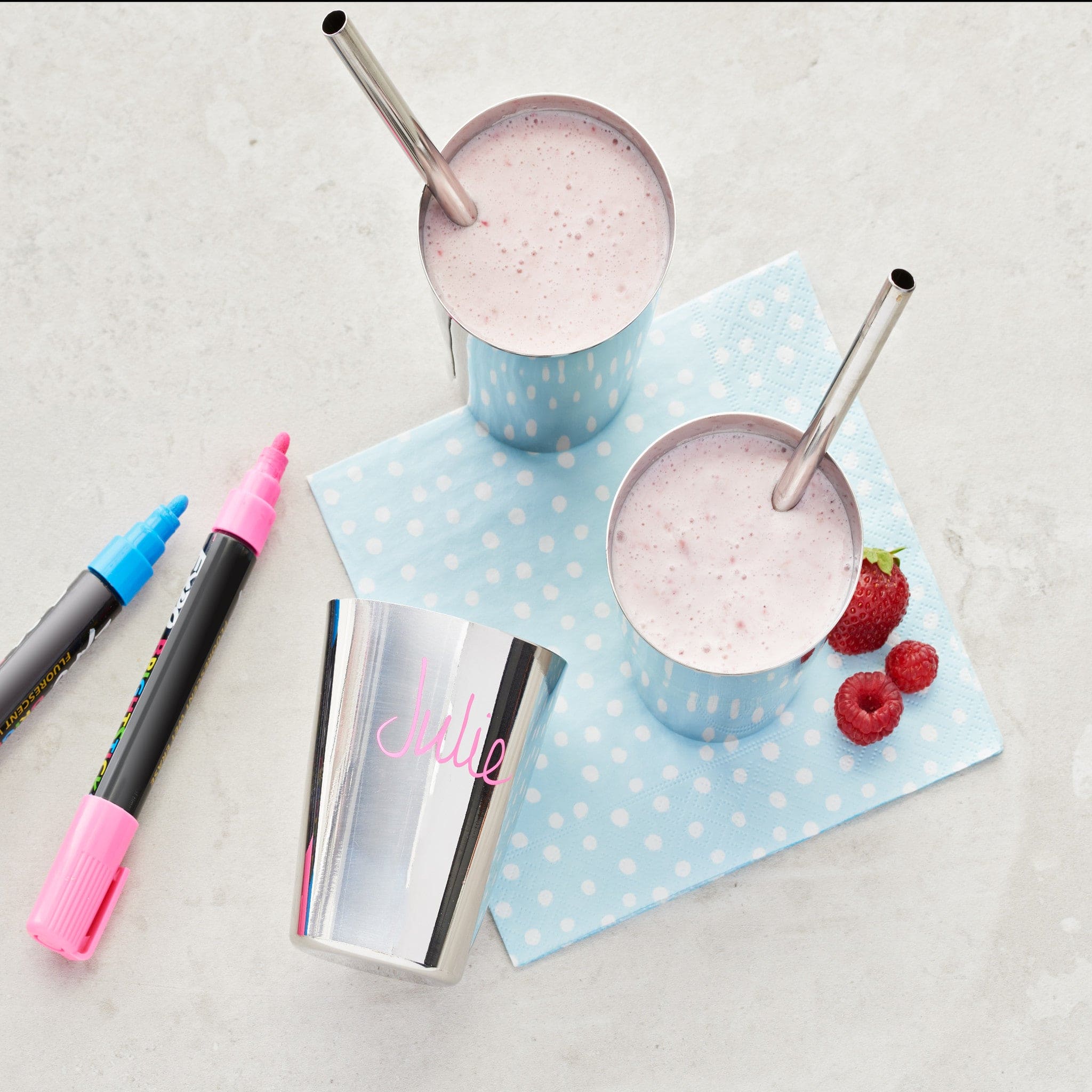 Stainless Steel Cups (300 mL)