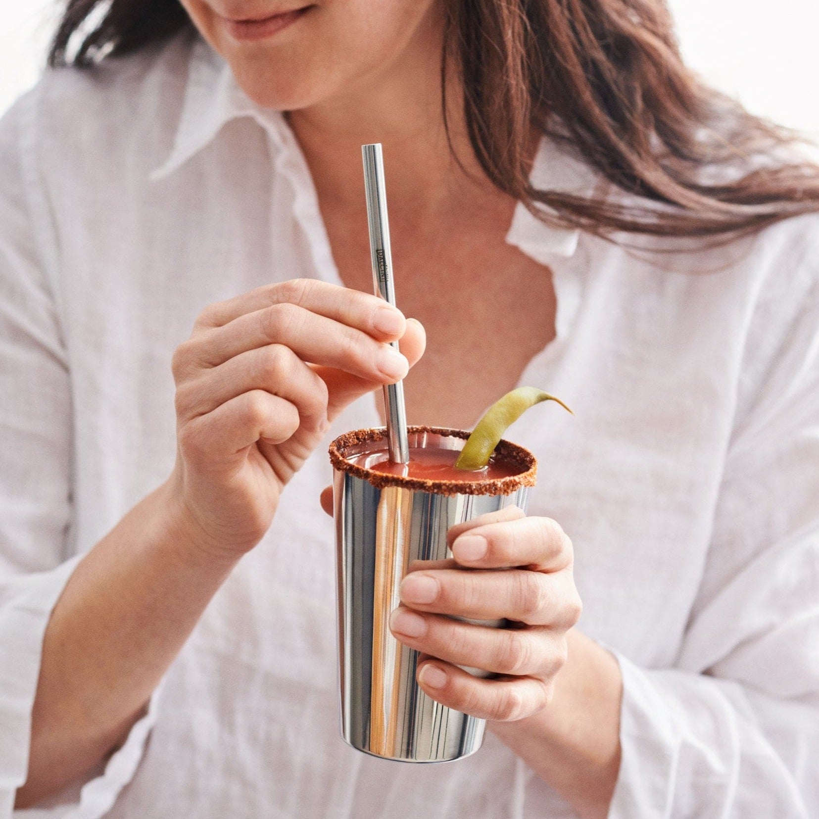 5-Piece Straw Set | Stainless Steel Straws Multi-Pack