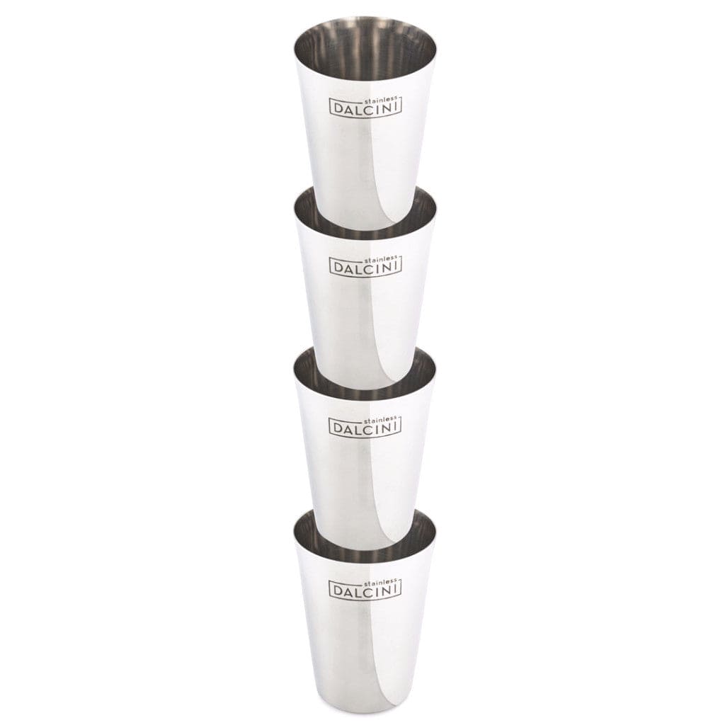 Stainless Steel Cups (300 mL) - DALCINI Stainless