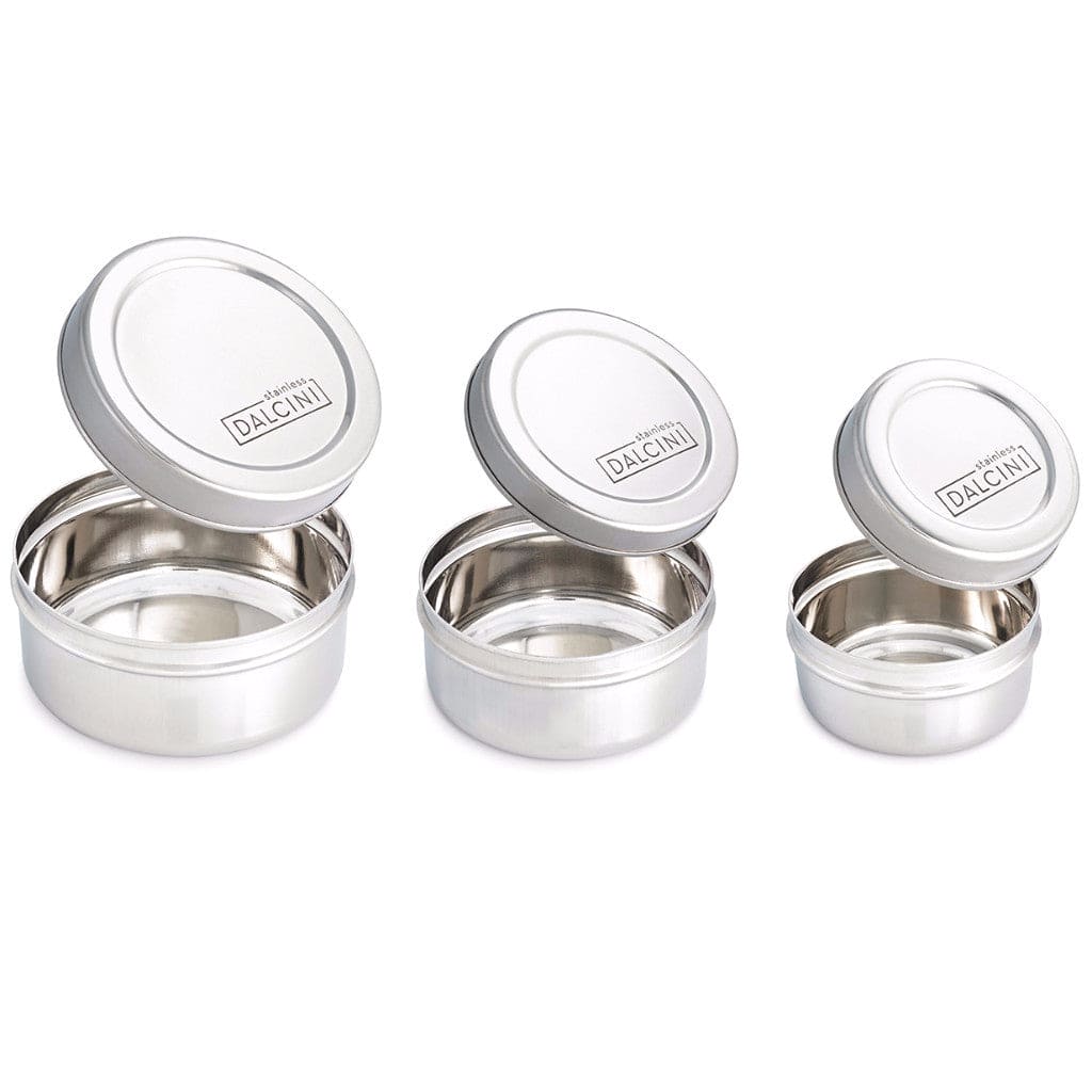 Round Snack Trio - DALCINI Stainless