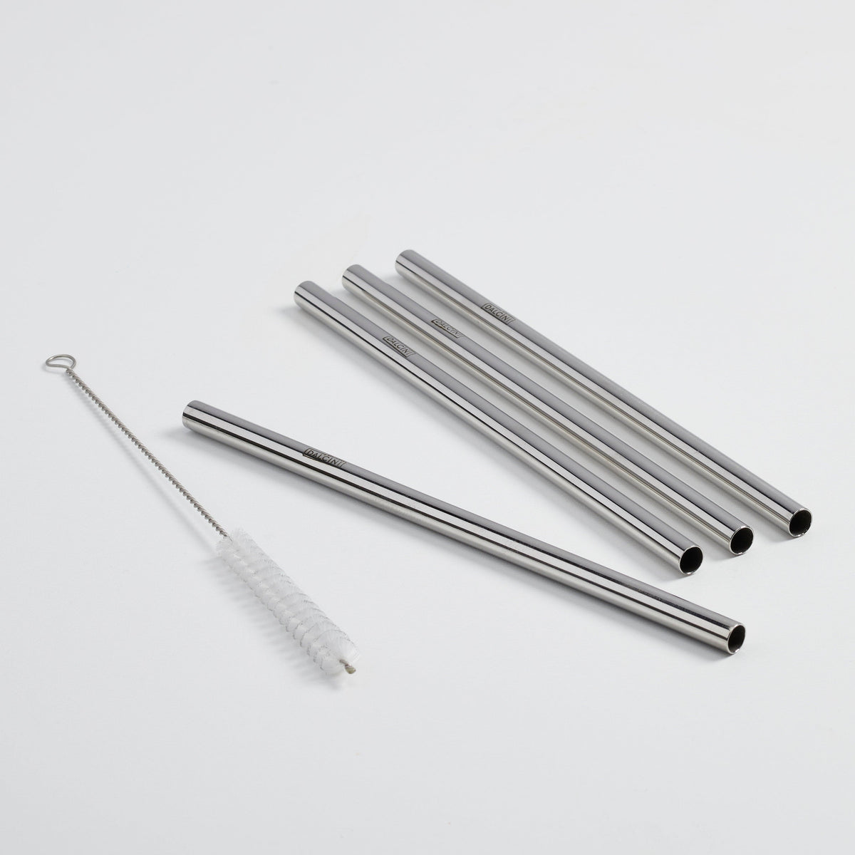 5-Piece Straw Set | Stainless Steel Straws Multi-Pack – Dalcini Stainless
