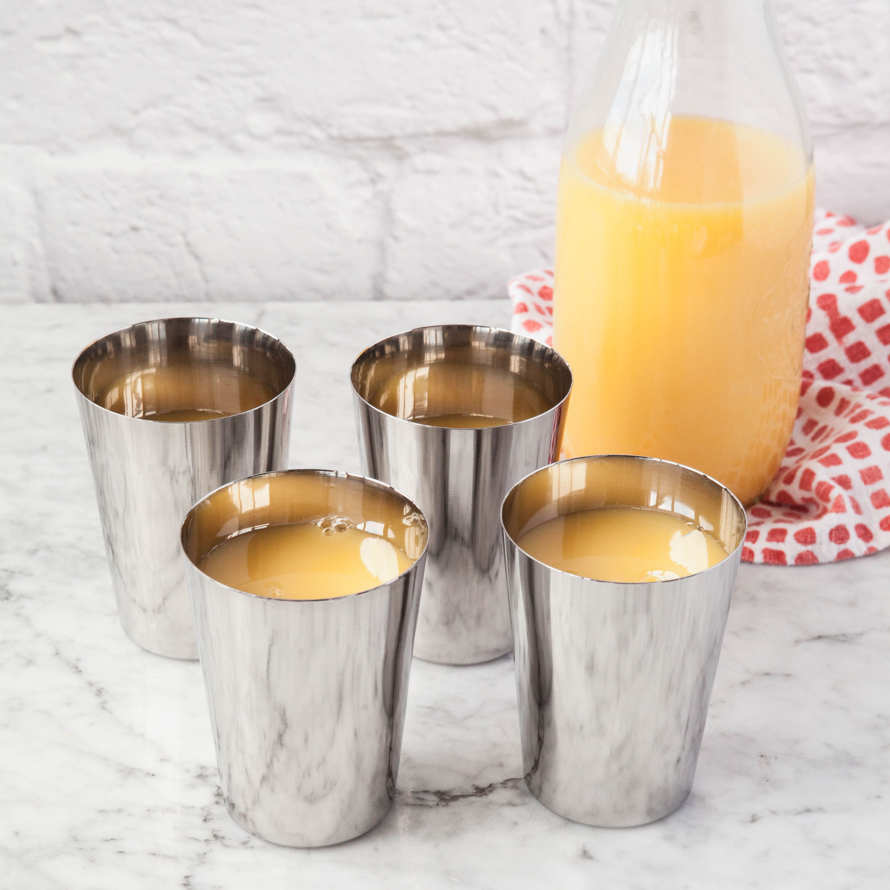 Stainless Steel Cups (300 mL) - DALCINI Stainless