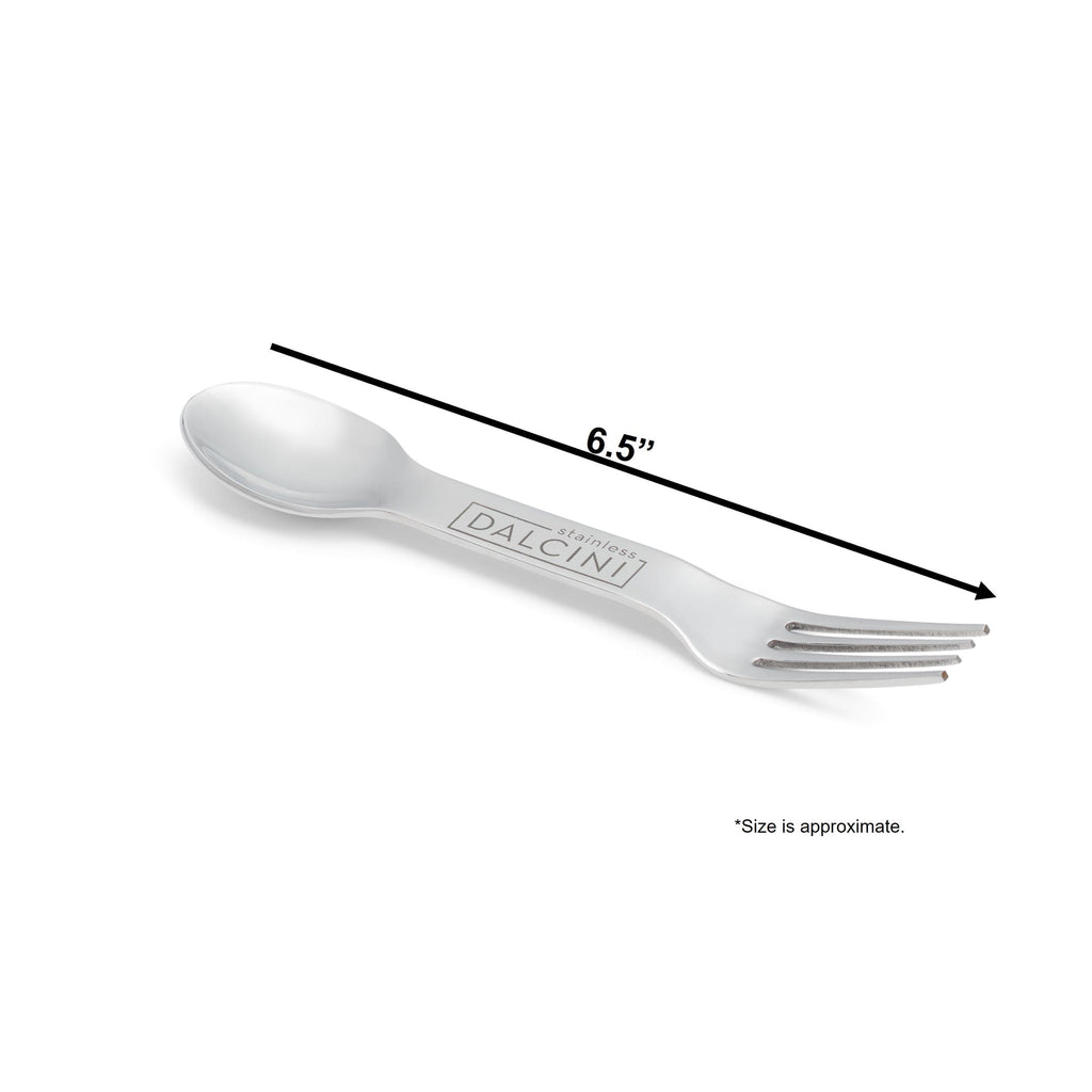 Stainless Steel Spork | Combined Spoon + Fork Utensil