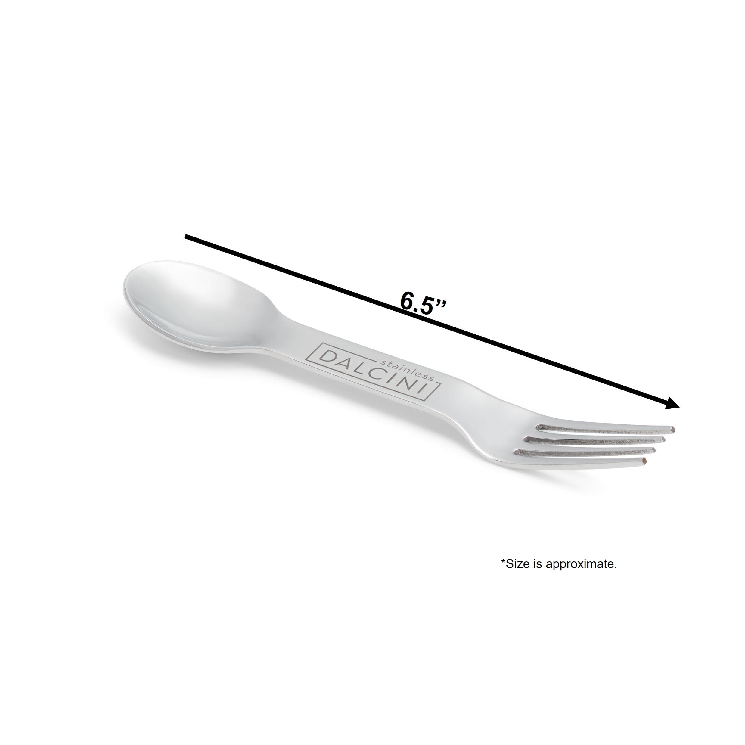 Stainless Steel Spork | Combined Spoon + Fork Utensil