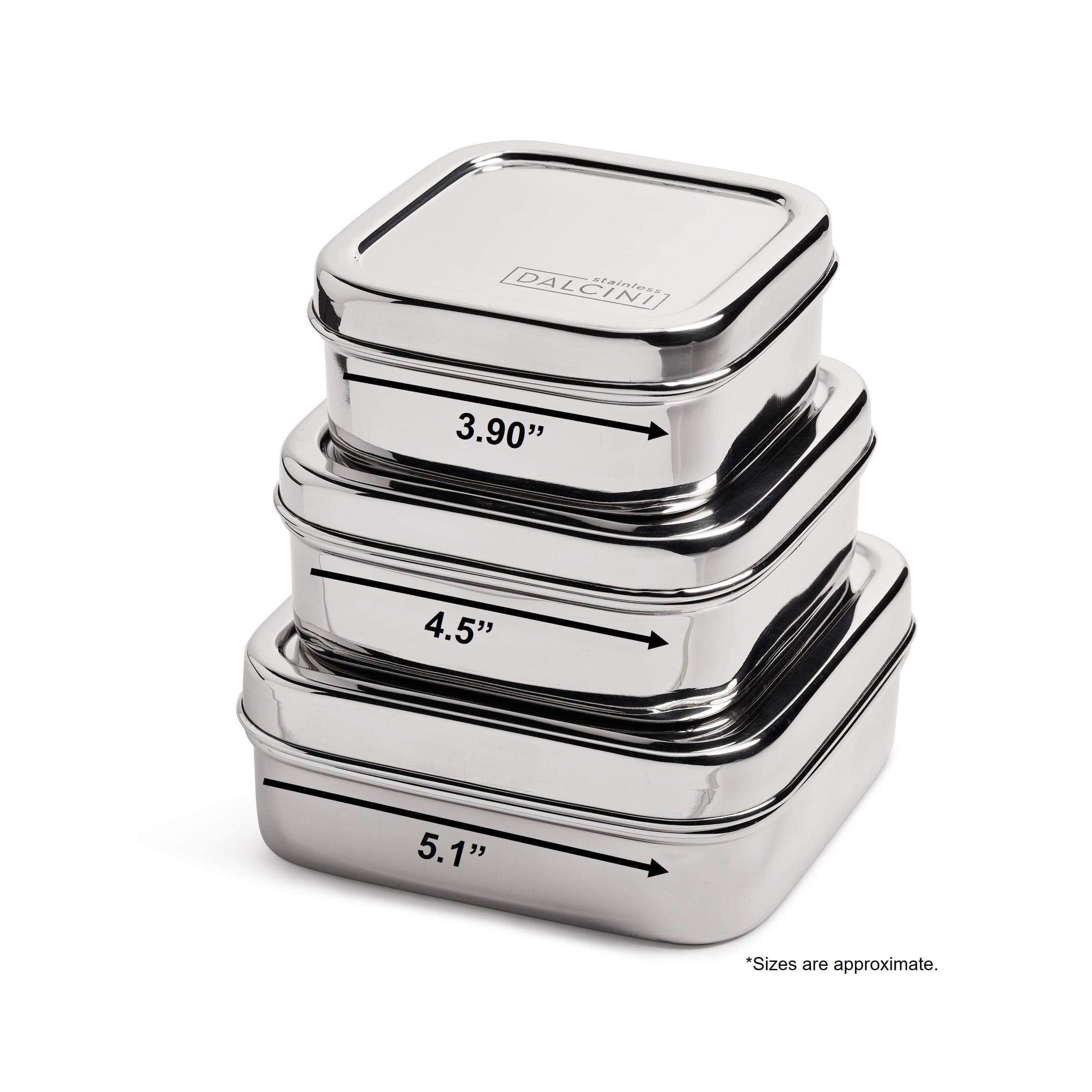 Square Trio | Set of 3 Durable Containers
